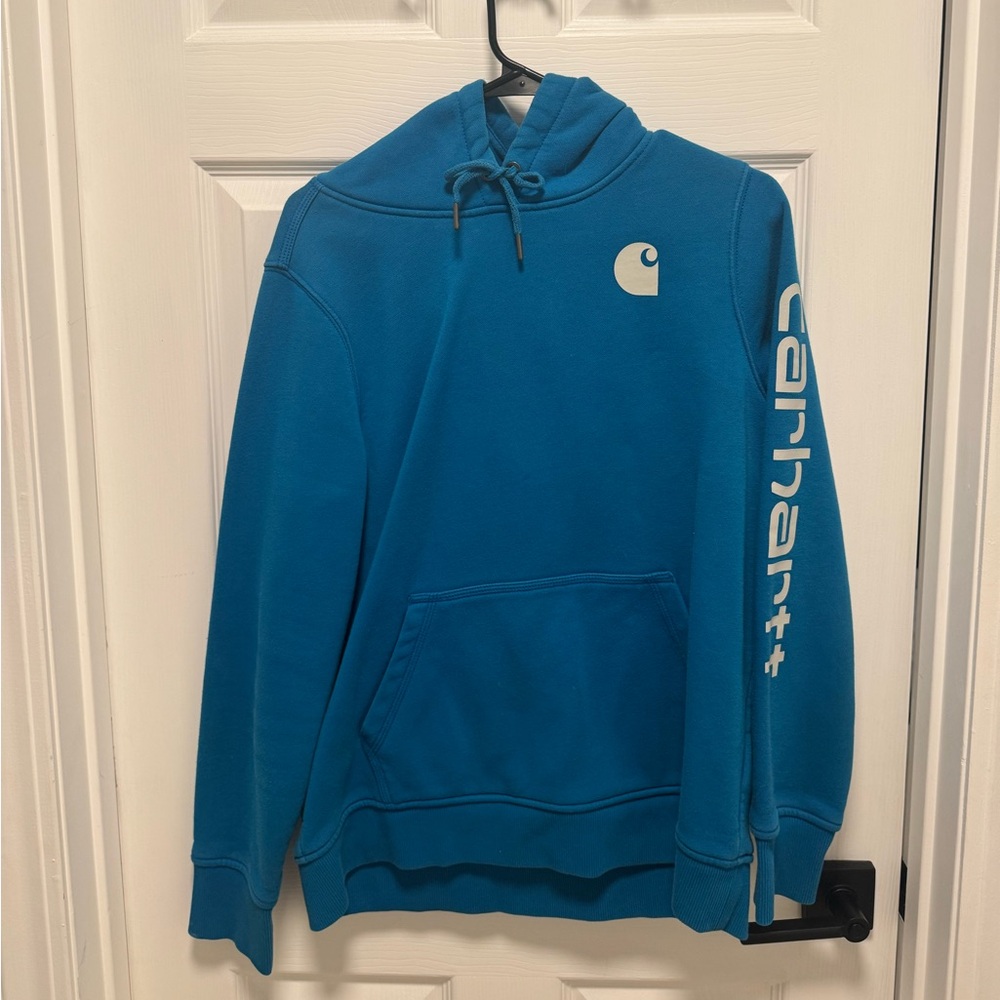 Carhartt Women's Blue Hoodie